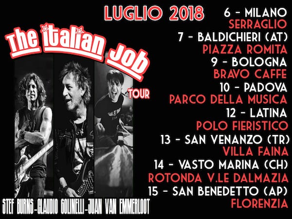 The Italian Job Tour