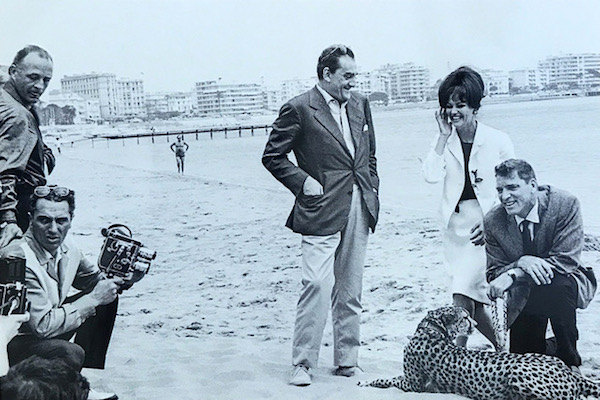 Luchino Visconti Claudia Cardinale e Burt Lancaster a Venezia per Il Gattopardo