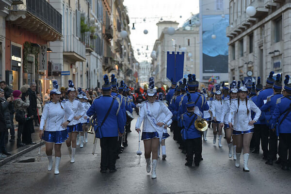 Rome new year's parade