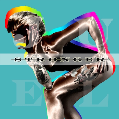 a copertina dell'EP Stronger